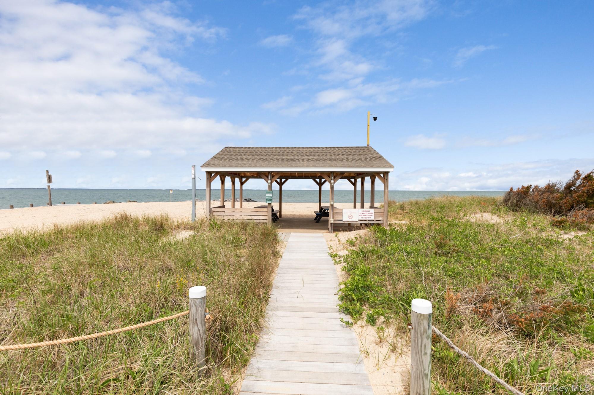 18 Norfolk Drive Springs, NY 11937 - Photo 20 of 26 a swimming pool with outdoor seating and yard