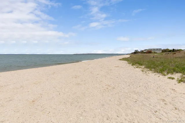 a view of beach and ocean