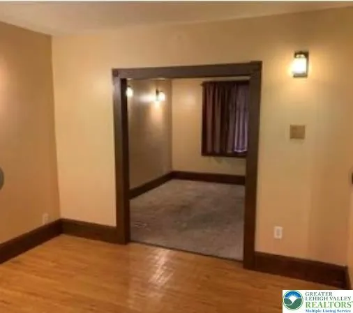 a view of empty room