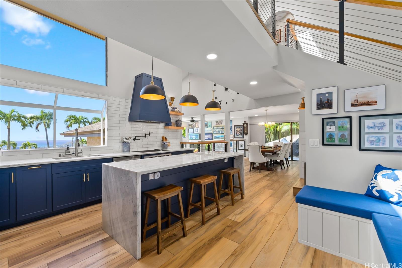 1868 Kihi Street Honolulu, HI 96821 - Photo 3 of 20 a kitchen with stainless steel appliances granite countertop a stove and a wooden floors