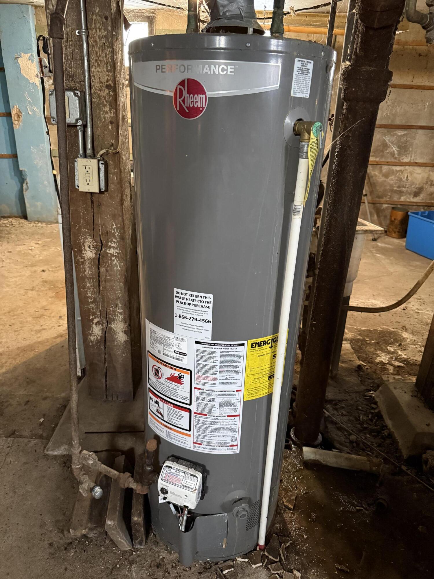 2448 North 28th Street Milwaukee, WI 53210 - Photo 5 of 10 Updated Rheem Water Heater