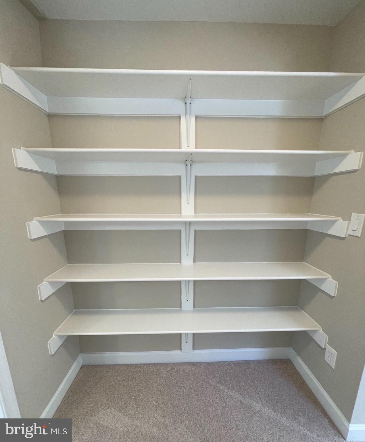 5831 Ridge Road Spotsylvania, VA 22551 - Photo 15 of 32 Shelving in primary "walk-thru" closet