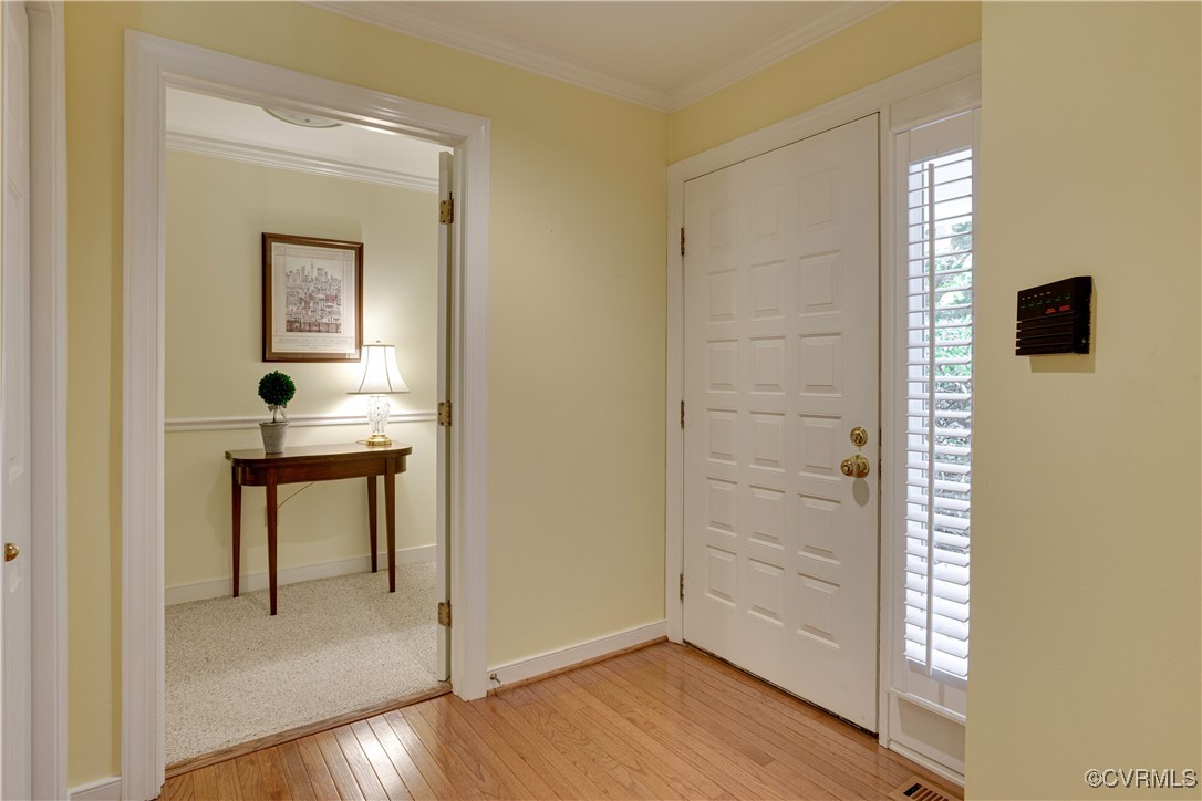 3125 Stony Point Road, Unit D Richmond, VA 23235 - Photo 7 of 33 Foyer entrance featuring light wood-type flooring