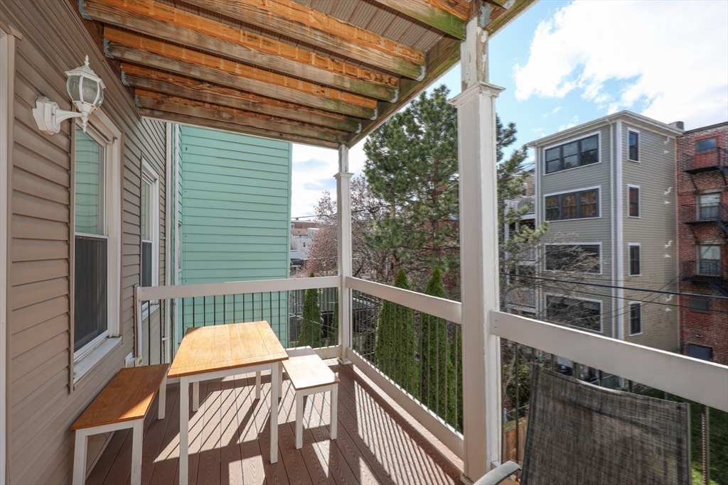 64 Bremen Street Boston, MA 02128 - Photo 29 of 42 a view of balcony with furniture