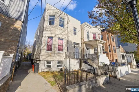 a view of a building with many windows