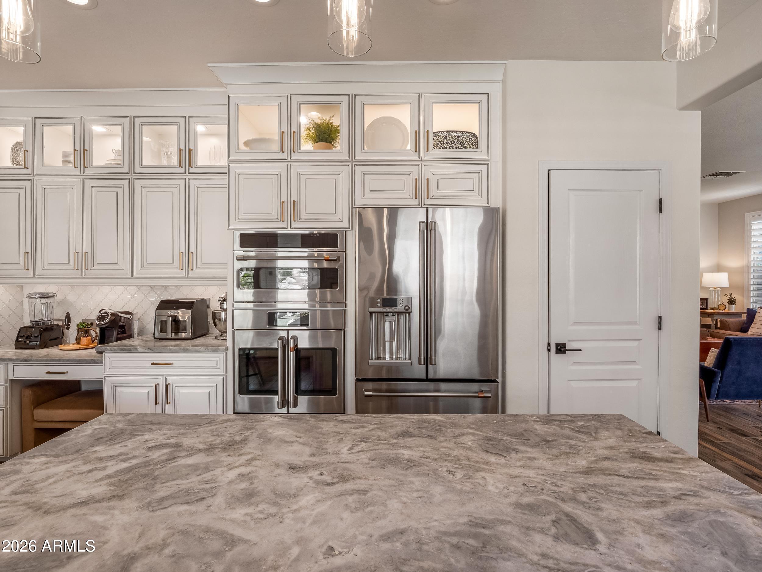 3416 West Montello Road Phoenix, AZ 85086 - Photo 18 of 68 Leather marble countertop