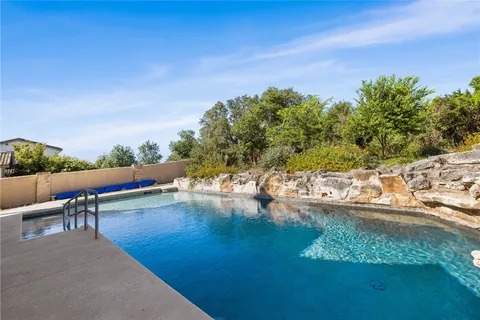 a view of a lake with outdoor space