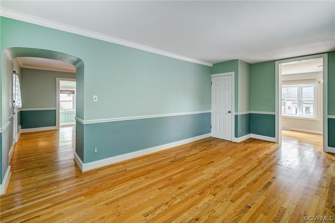 5304 Ditchley Road Richmond, VA 23226 - Photo 5 of 41 a view of empty room with wooden floor
