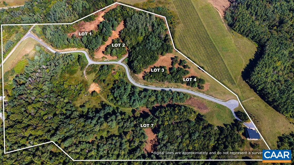 Lot 2 Twelve Rdgs Way Vesuvius, VA 24483 - Photo 3 of 18 Lot lines shown are approximate; final lines per county approval and recorded survey.