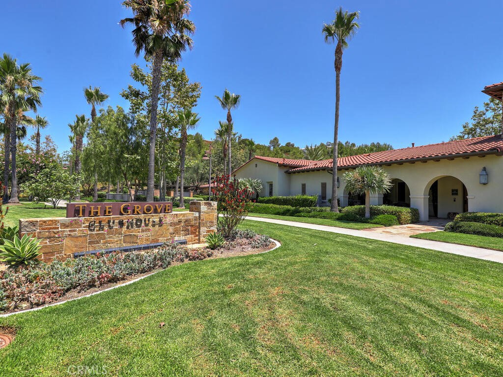 37 Clover Lake Forest, CA 92630 - Photo 35 of 75 a front view of a house with garden