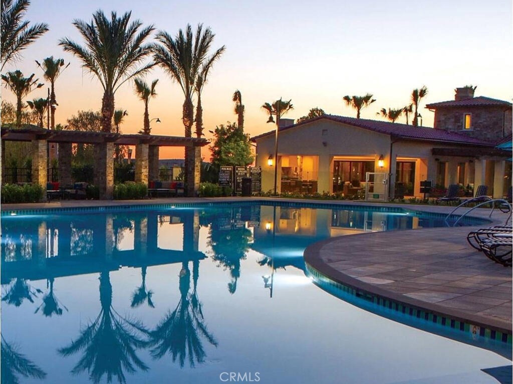 37 Clover Lake Forest, CA 92630 - Photo 40 of 75 a view of swimming pool with outdoor seating and plants