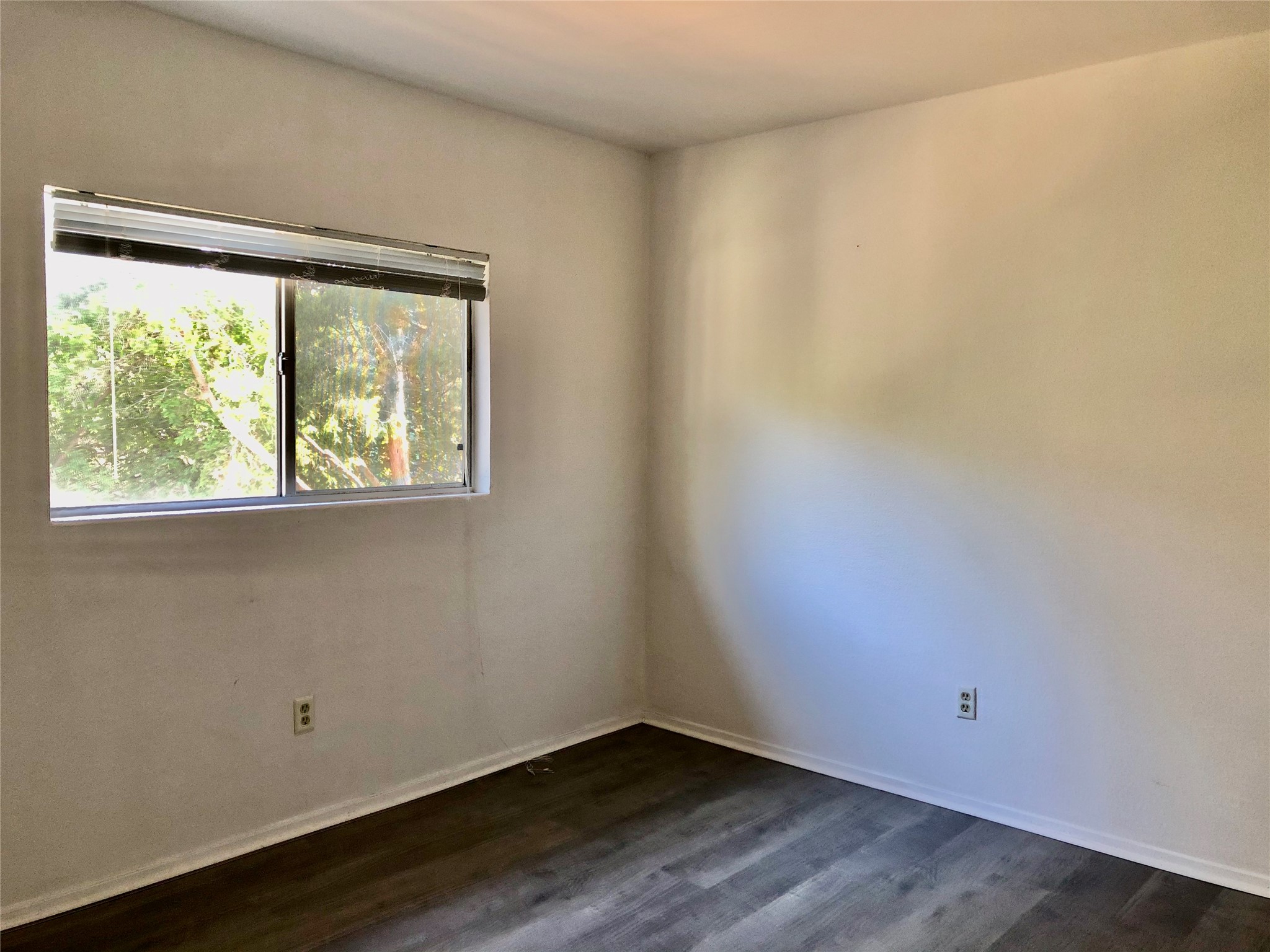 718 Decker Prairie Drive Austin, TX 78748 - Photo 7 of 22 Unfurnished room with dark wood-style floors and baseboards