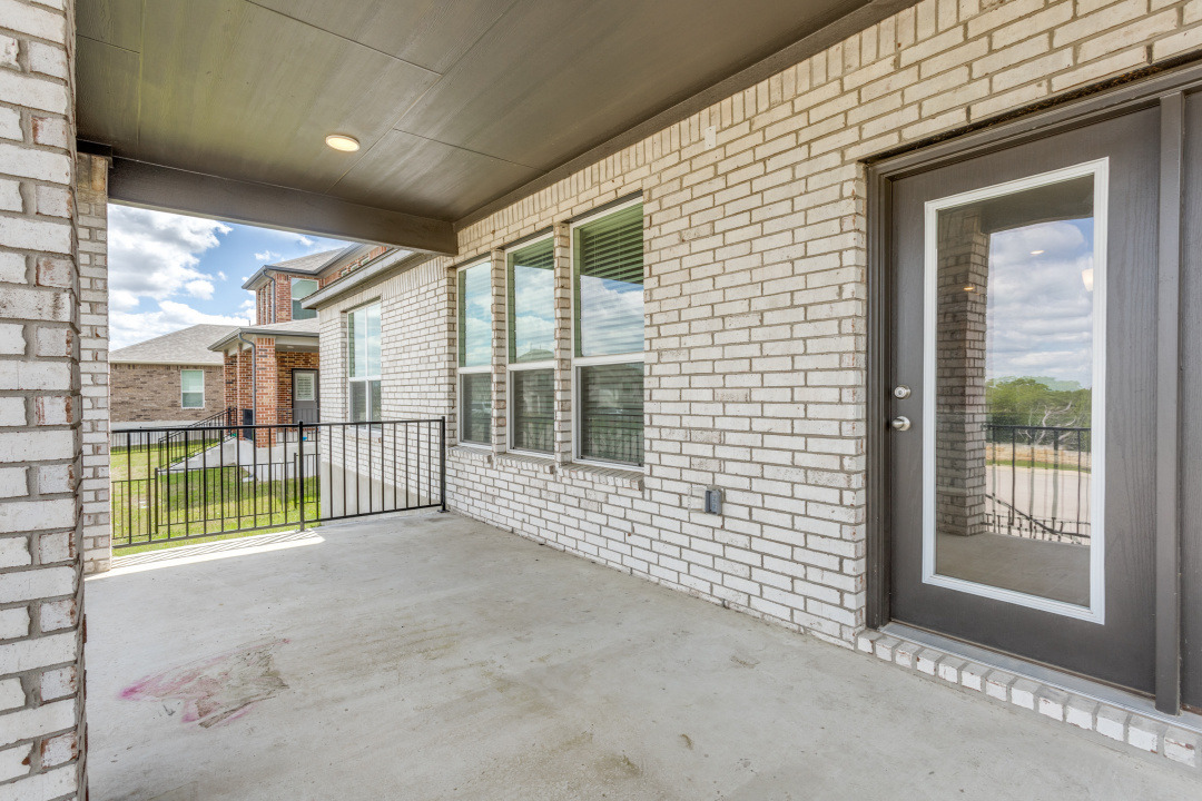 1100 Desaix Drive Georgetown, TX 78628 - Photo 24 of 25 a view of backyard with porch