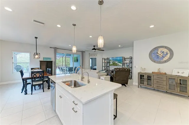 a bathroom with a sink a mirror and a shower