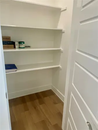 a view of a kitchen with a sink