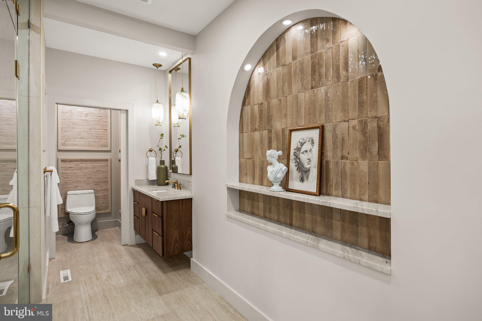 408 Creek Road Moorestown, NJ 08057 - Photo 43 of 116 Architectural arches, Water Closet