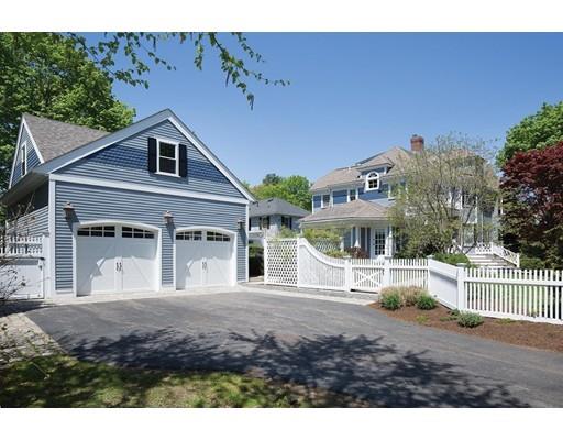 144 Nehoiden Road Newton, MA 02468 - Photo 17 of 17 a front view of a house with a yard