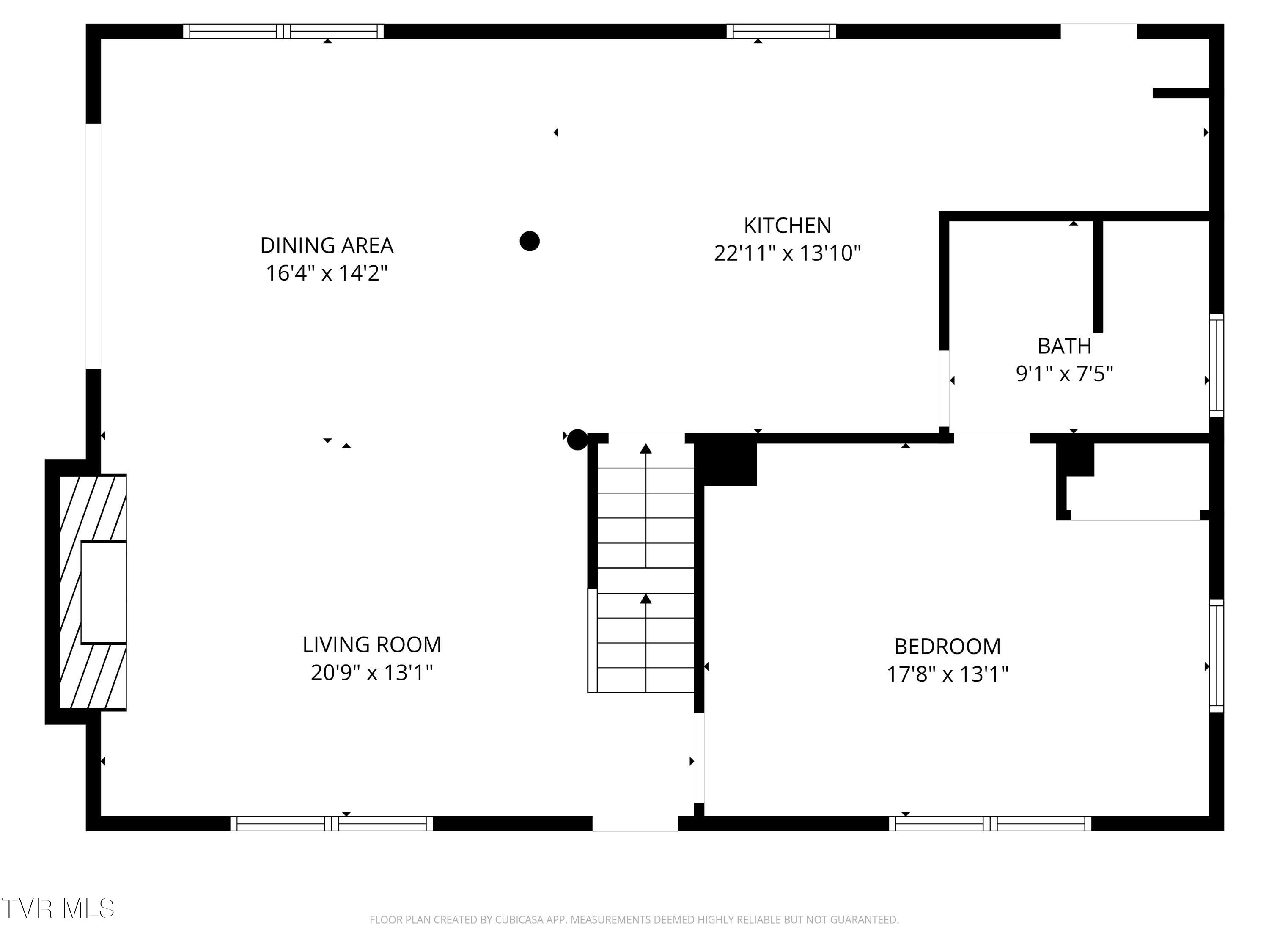 4145 Baileyton Road Greeneville, TN 37745 - Photo 64 of 69 2nd floor (with dimensions) (1)