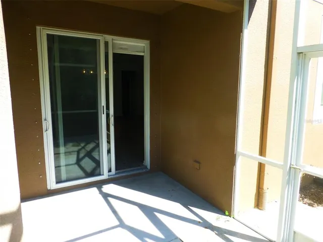 a view of front door