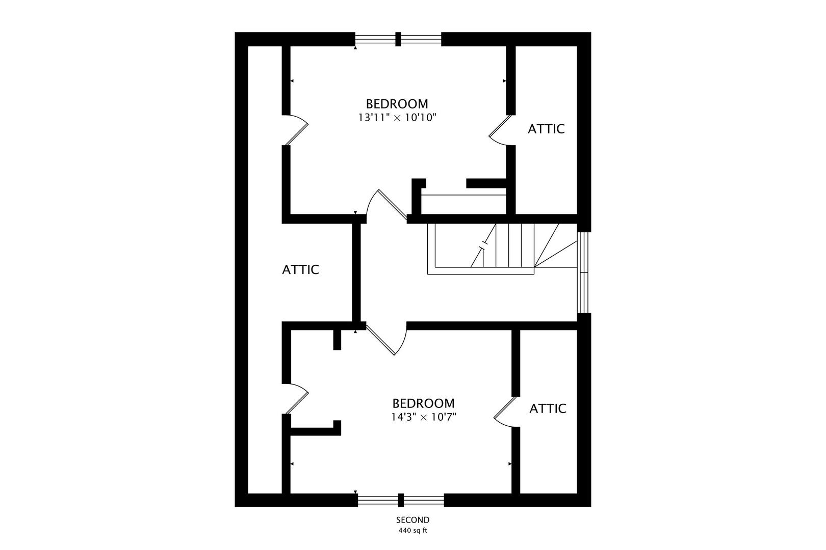 15545 Ridgeway Avenue Markham, IL 60428 - Photo 28 of 28 a picture of a floor plan