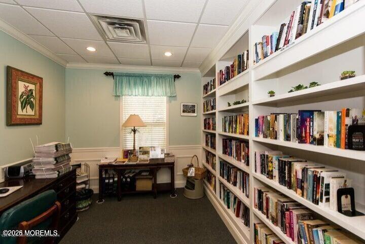 35 Meadows Lane Whiting, NJ 08759 - Photo 23 of 23 a room with furniture lots of books and a large window