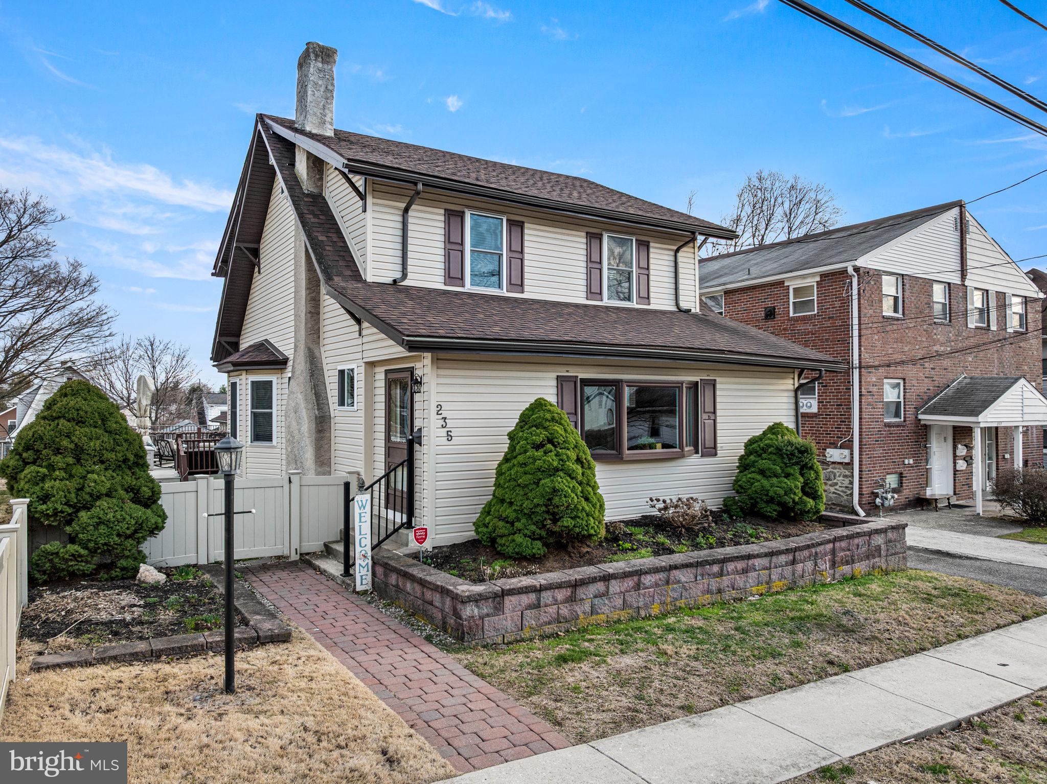 235 Ardmore Avenue Upper Darby, PA 19082 - Photo 1 of 23 a front view of a house