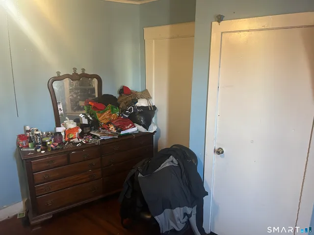 a room with storage and utility