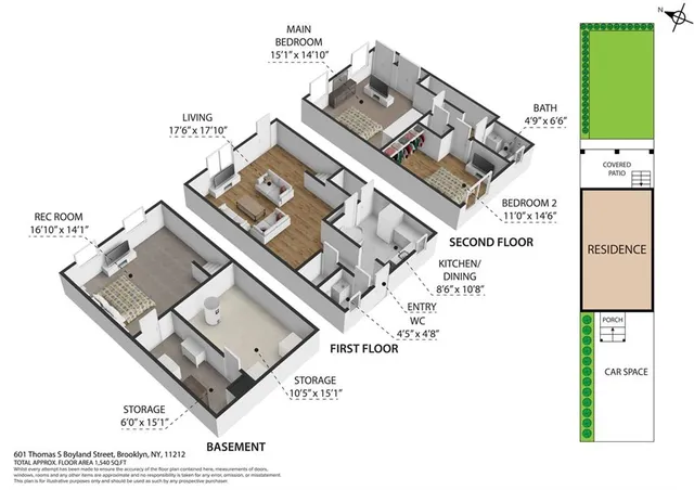 $539,000 | 601 Thomas S Boyland Street | Brownsville