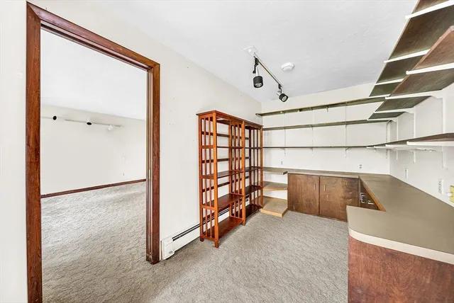 a view of storage and utility room