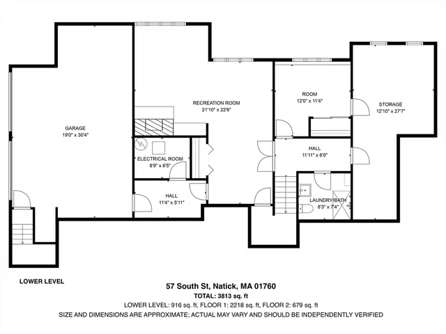 $1,346,500 | 57 South Street, Natick, MA 01760