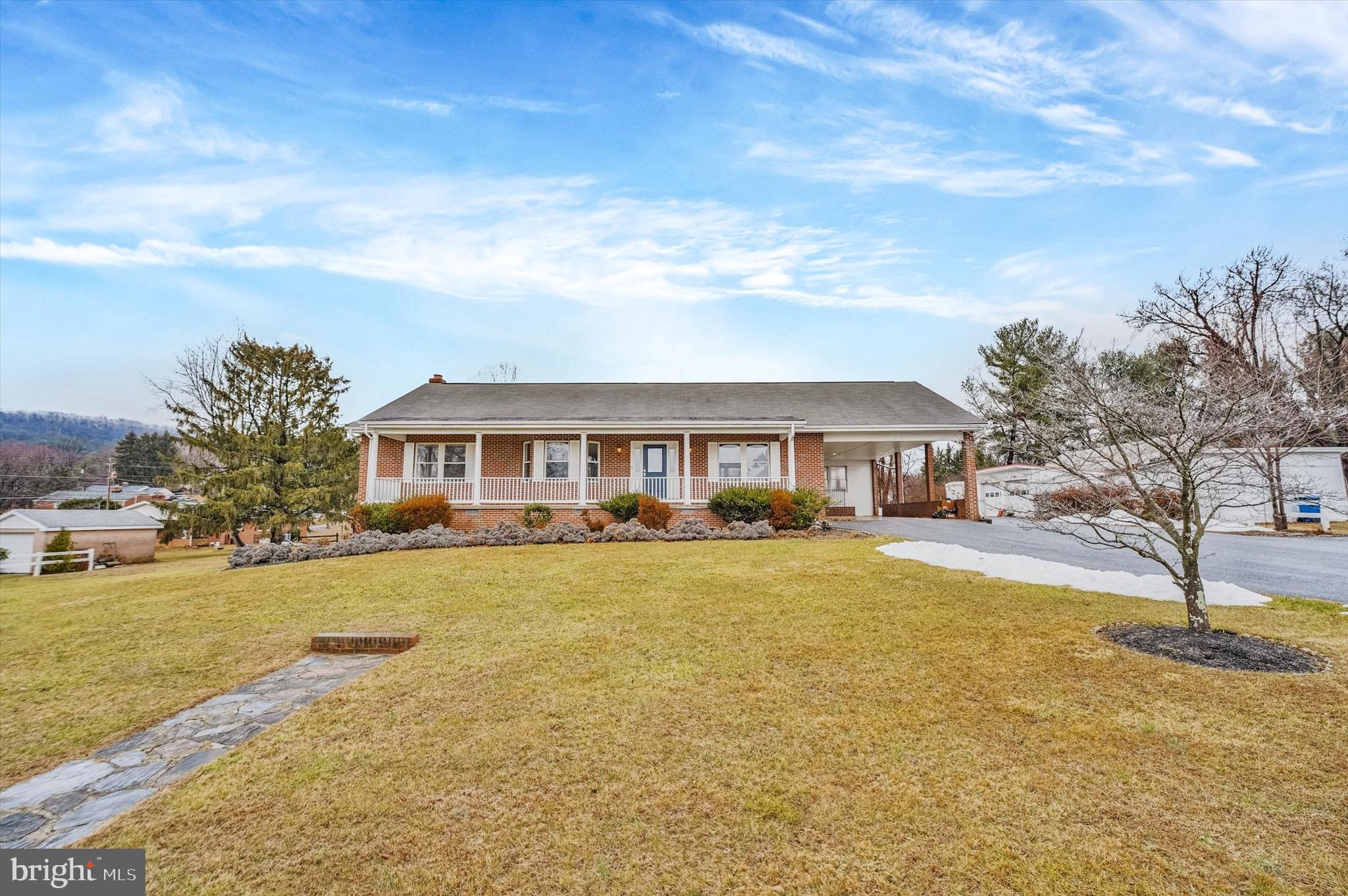 7510 Old Receiver Road Frederick, MD 21702 - Photo 2 of 57 view of a house with swimming pool and sitting area