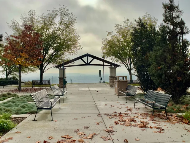 a view of street with sign board
