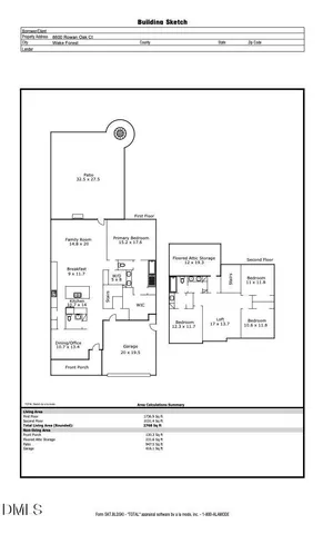 $659,000 | 8600 Rowan Oak Court, Wake Forest, NC 27587