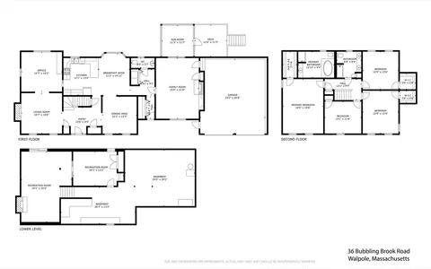 $1,179,000 | 36 Bubbling Brook Road, Walpole, MA 02081
