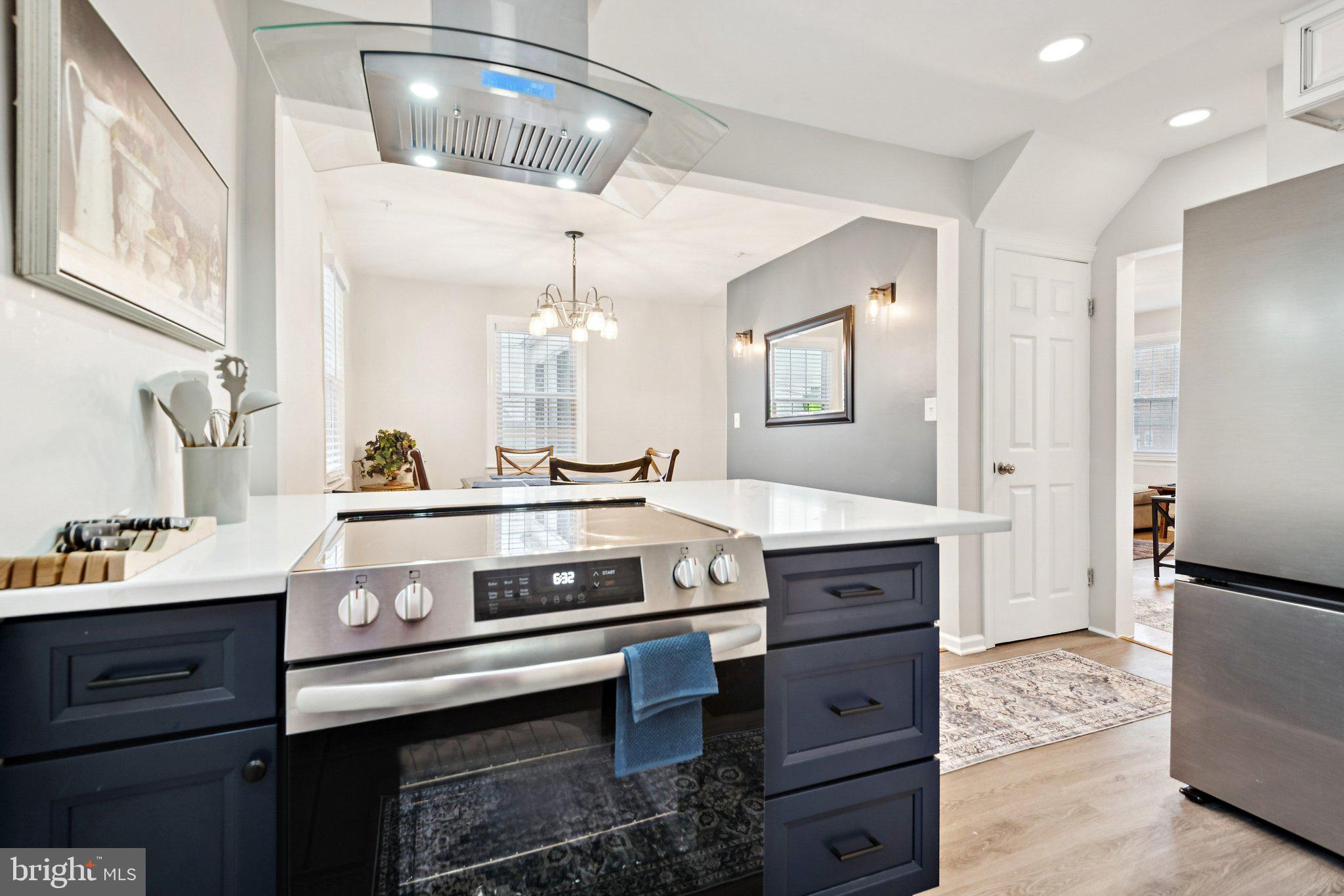 805 Spa Road Annapolis, MD 21401 - Photo 23 of 48 Modern kitchen with sleek design.