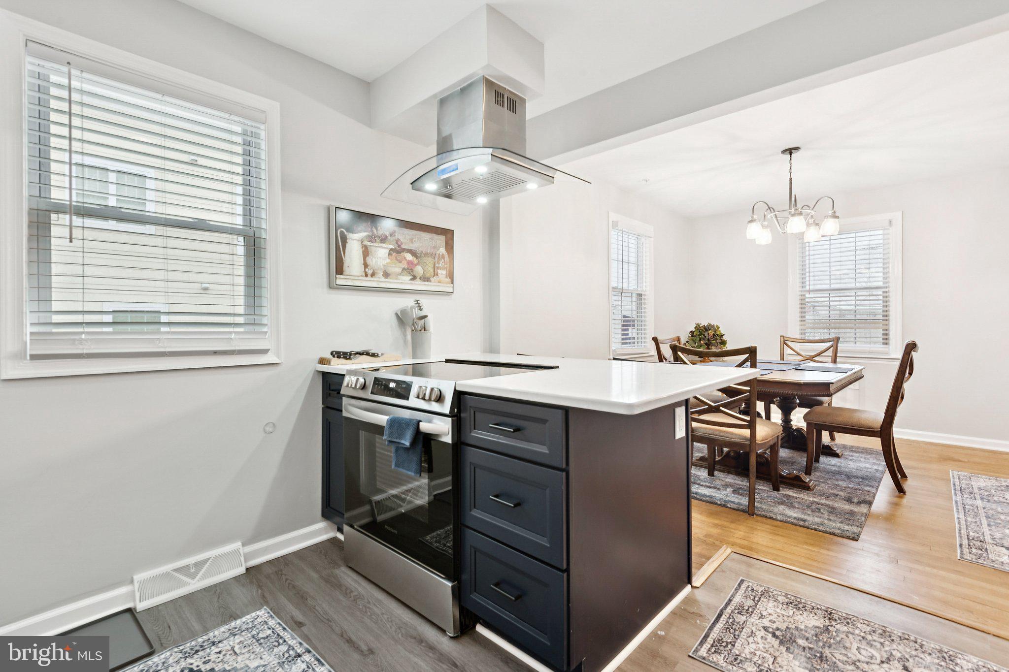 805 Spa Road Annapolis, MD 21401 - Photo 24 of 48 Modern kitchen with open dining area.