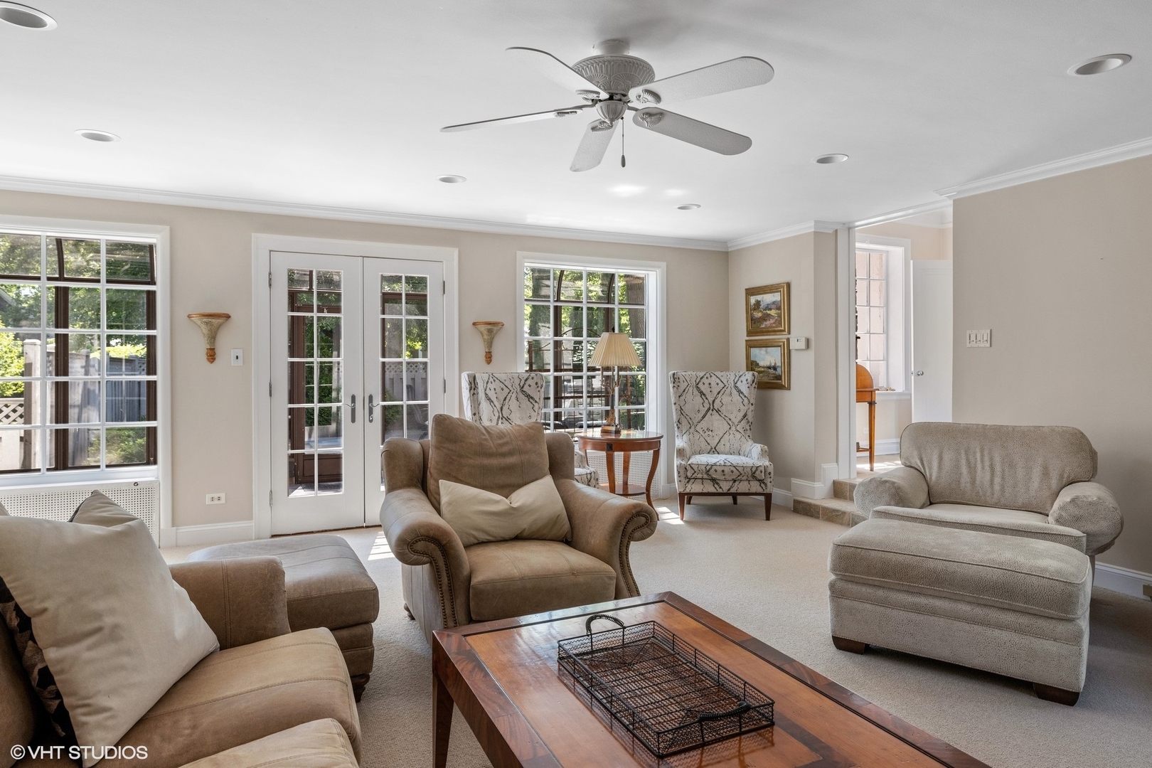 474 Ash Street Winnetka, IL 60093 - Photo 18 of 57 a living room with furniture and a large window