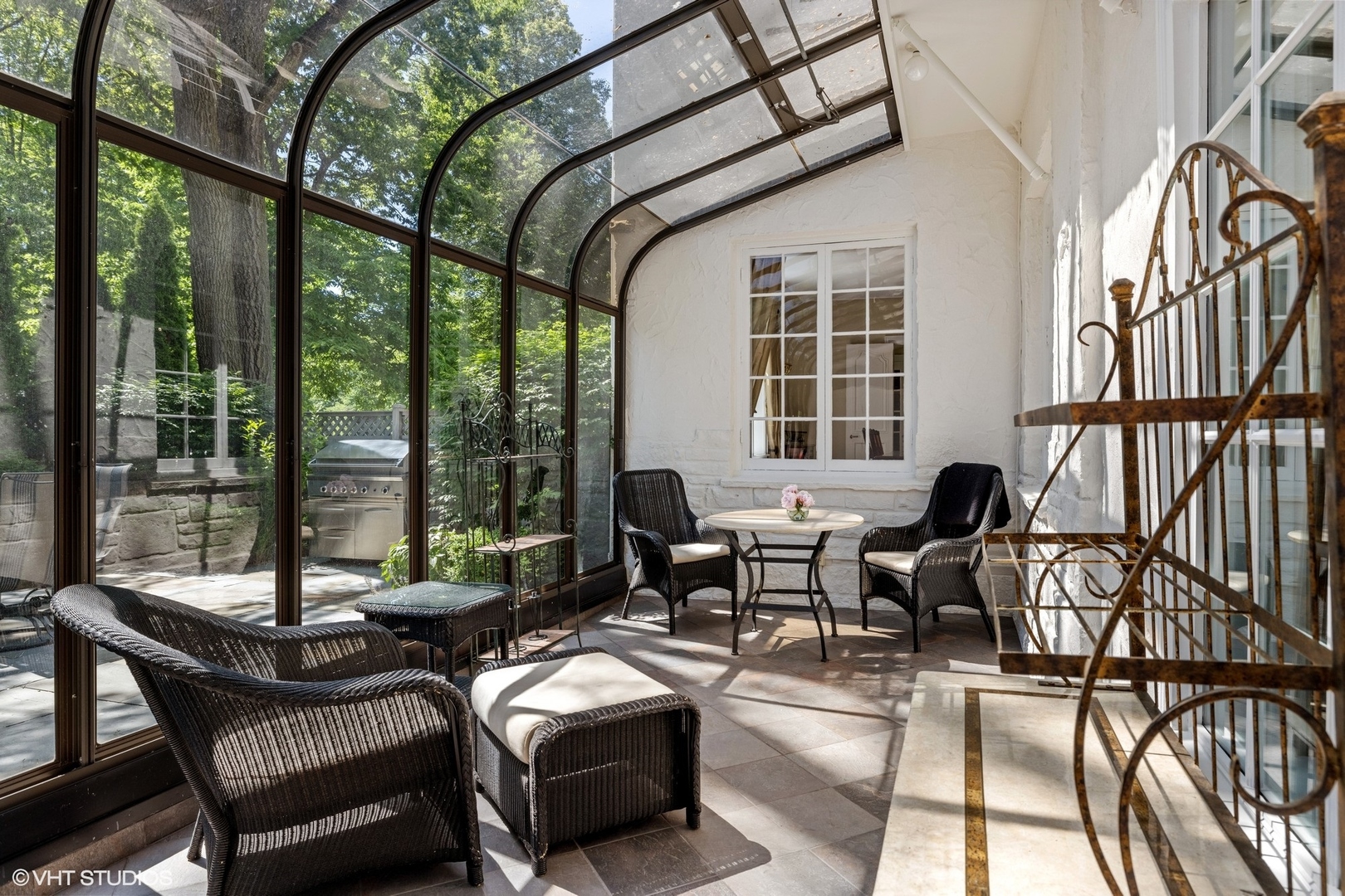 474 Ash Street Winnetka, IL 60093 - Photo 21 of 57 a living room with furniture and floor to ceiling windows