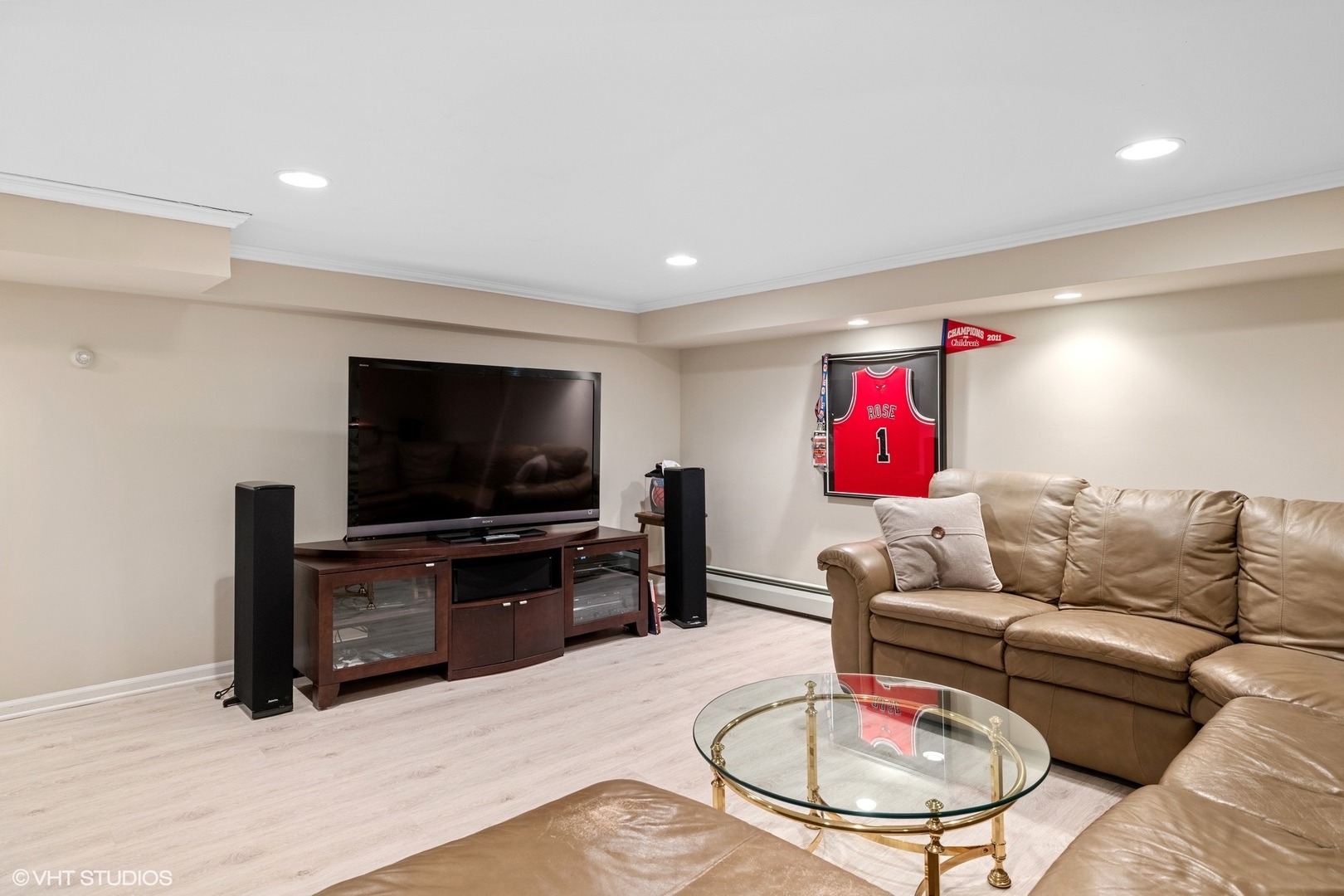 474 Ash Street Winnetka, IL 60093 - Photo 44 of 57 a living room with furniture and a flat screen tv
