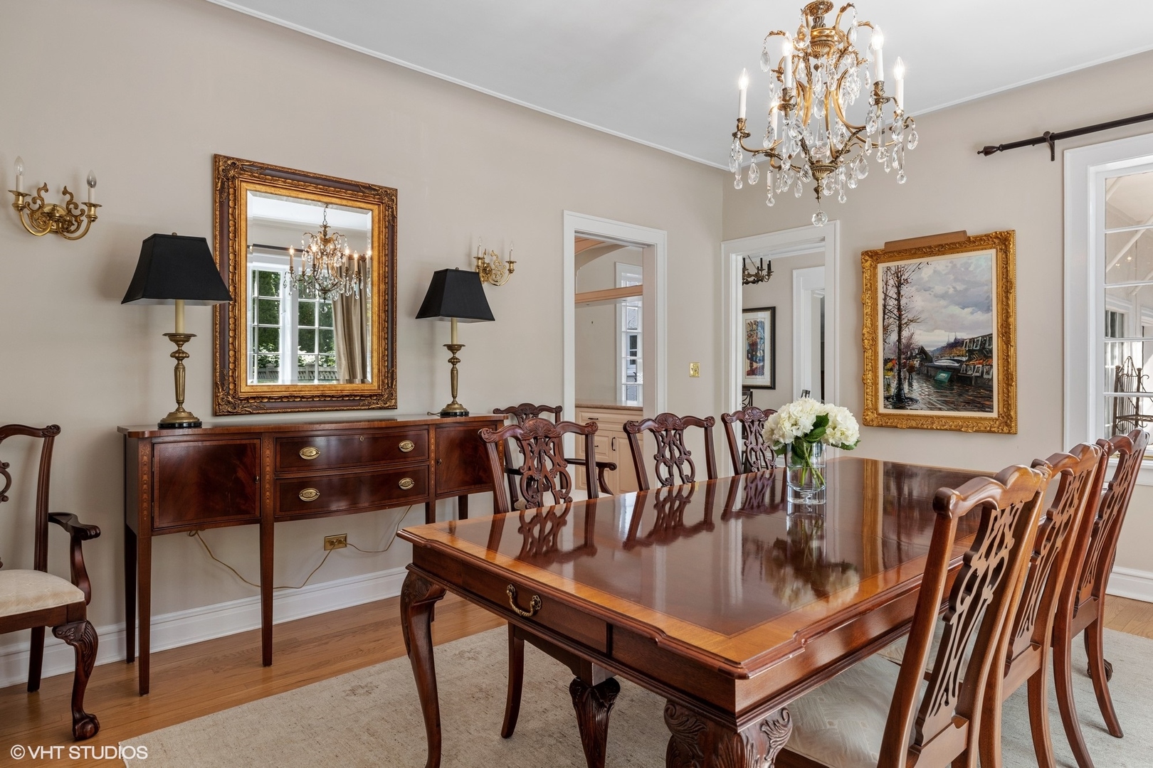 474 Ash Street Winnetka, IL 60093 - Photo 10 of 57 a view of a dining room with furniture and chandelier