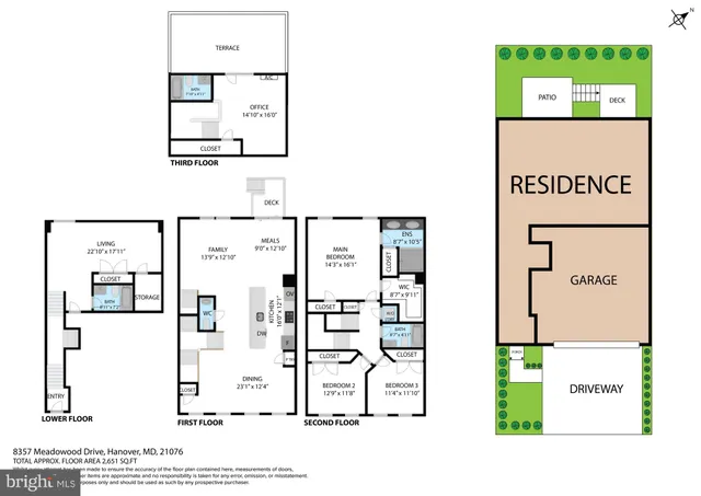 $624,900 | 8357 Meadowood Drive, Hanover, MD 21076