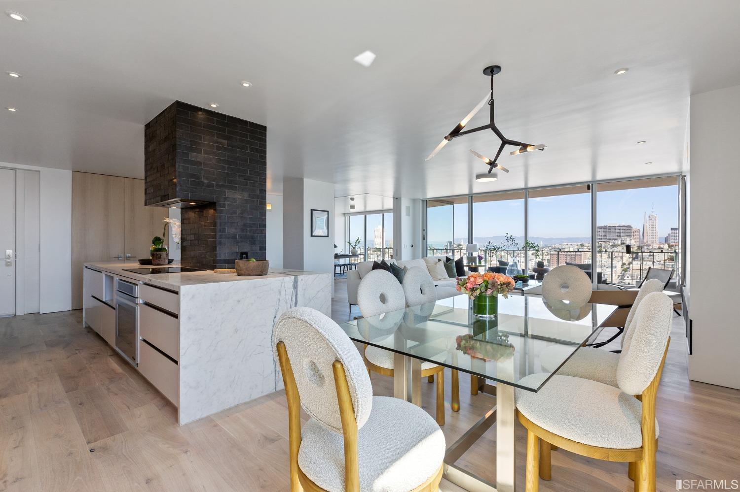 1835 Franklin Street, Unit 1601 San Francisco, CA 94109 - Photo 20 of 37 a very nice looking dining room with a table or chairs
