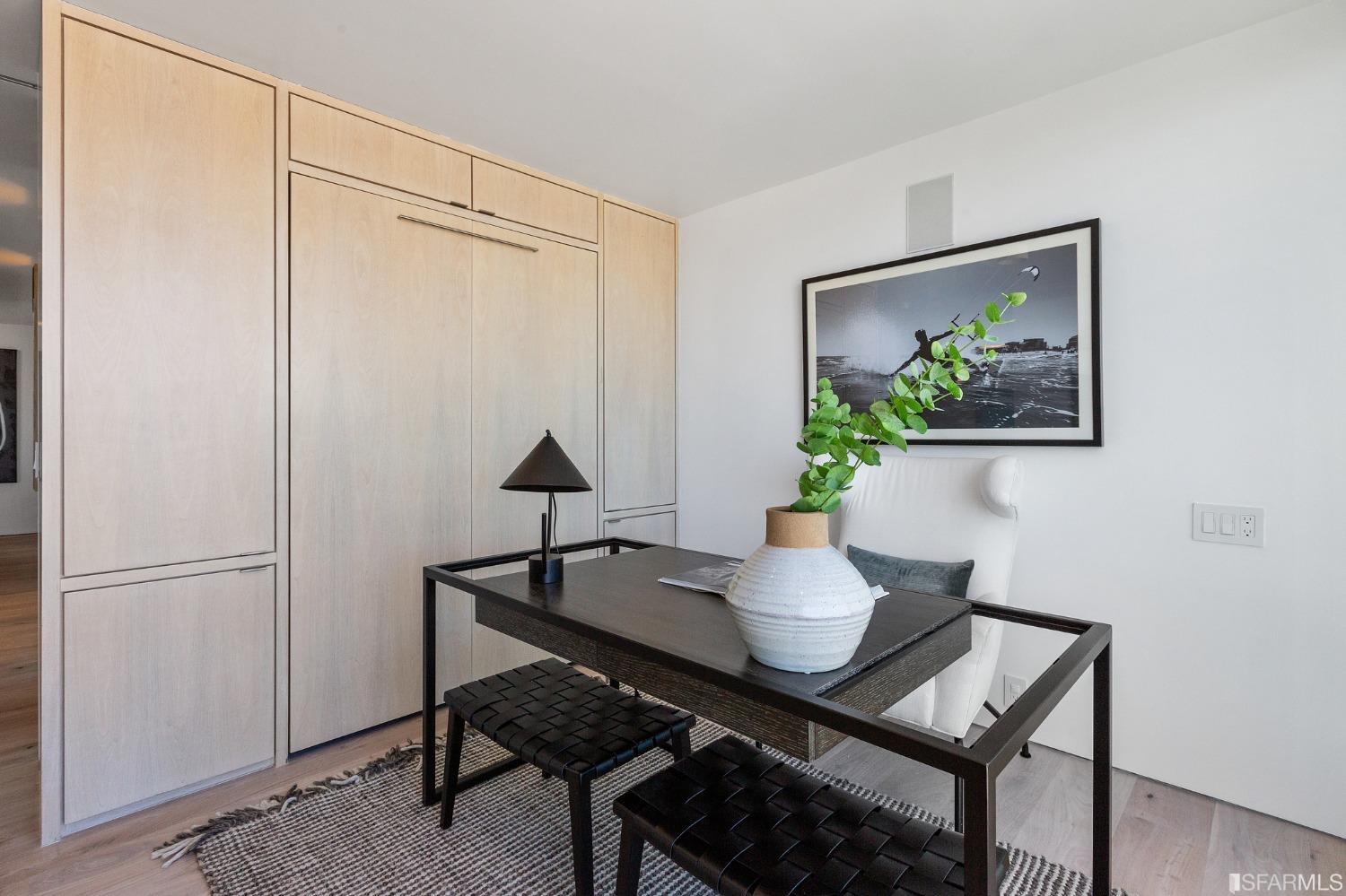 1835 Franklin Street, Unit 1601 San Francisco, CA 94109 - Photo 30 of 37 a view of a workspace with furniture