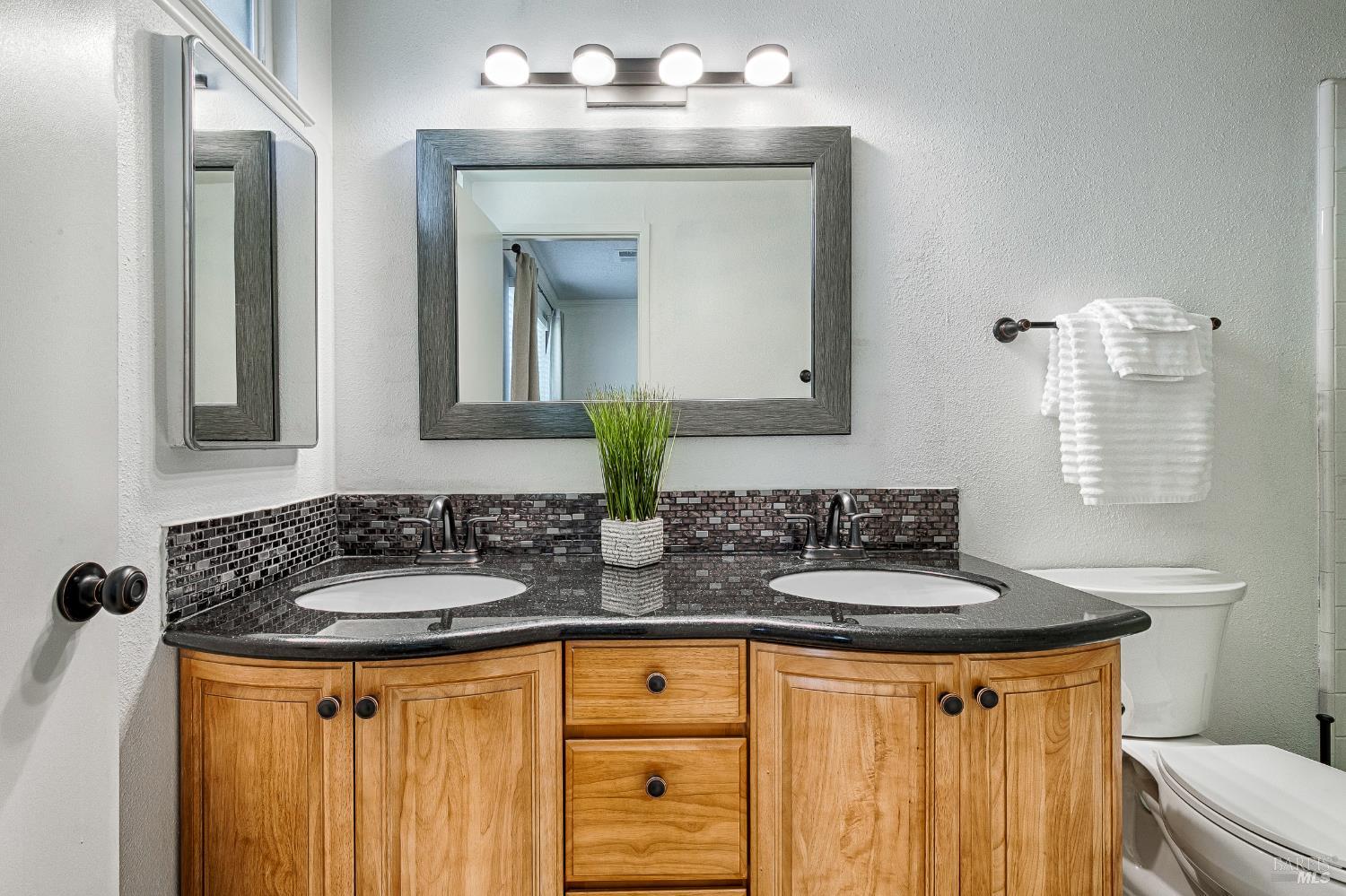 199 White Oak Drive Santa Rosa, CA 95409 - Photo 18 of 37 a close view of sink and mirror