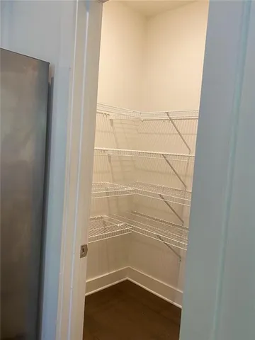 a view of walk in closet