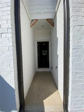 a view of an entryway