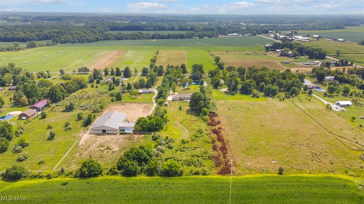 9155 Shank Road Litchfield, OH 44253 - Photo 4 of 47 Aerial view of sparsely populated area