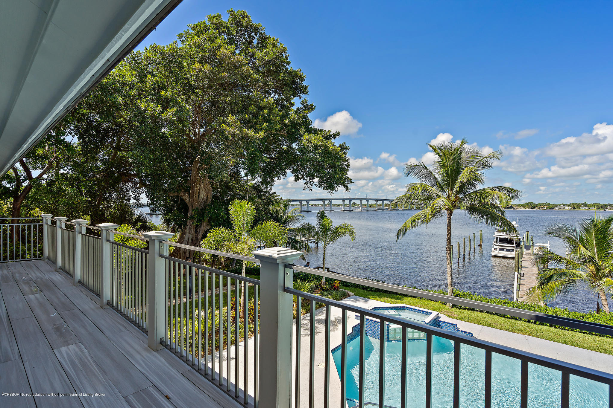 19 North River Road Sewall's Point, FL 34996 - Photo 21 of 51 a view of street from balcony