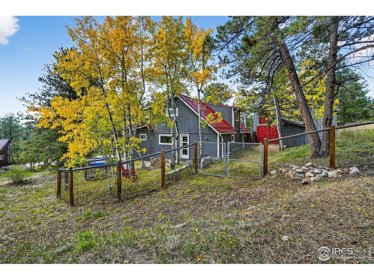 1707 Ridge Road Nederland, CO 80466 - Photo 36 of 50 Rear of the house approach to the garage/workshop