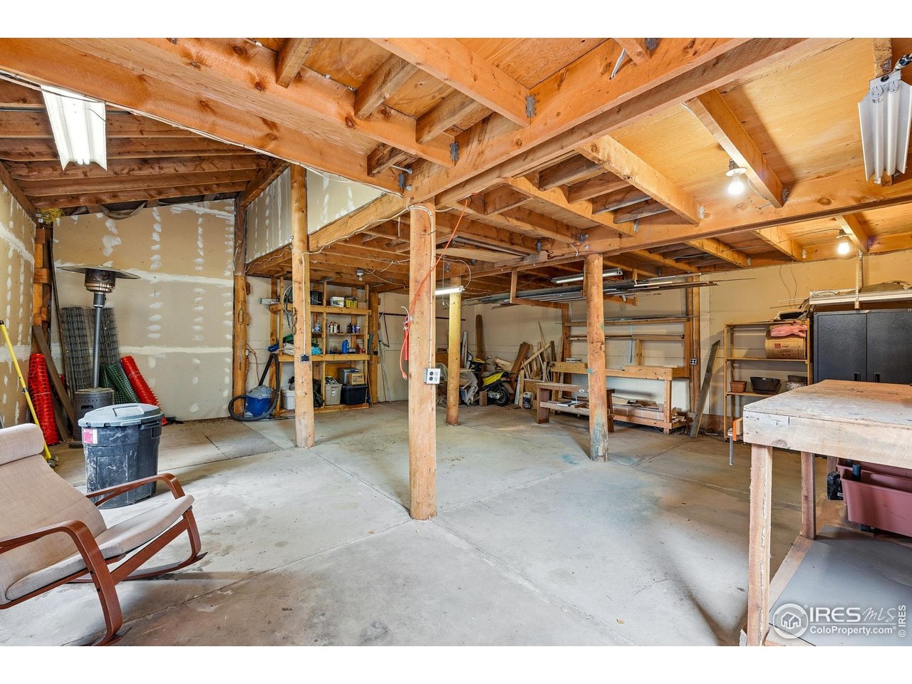 1707 Ridge Road Nederland, CO 80466 - Photo 38 of 50 Spacious Garage/Workshop/Storage with electricity (1,471 Total Sq Ft)